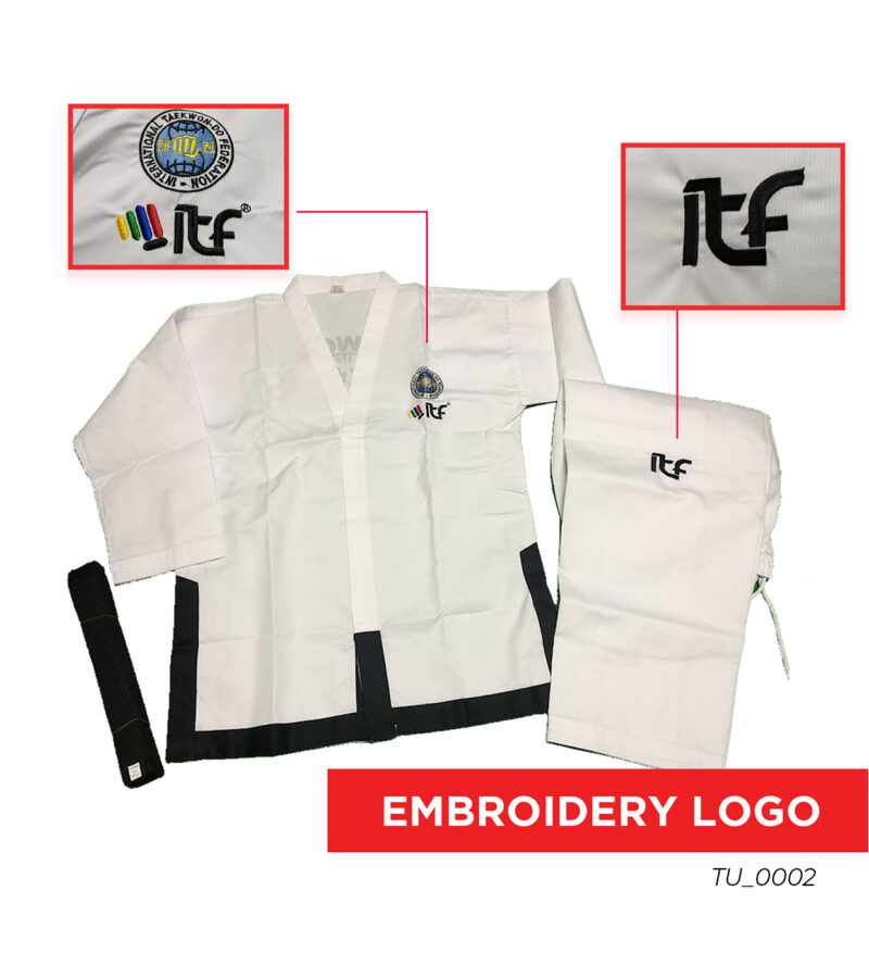 ITF Taekwondo Uniform Black Belt 1