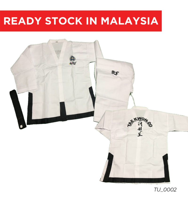 ITF Taekwondo Uniform Black Belt